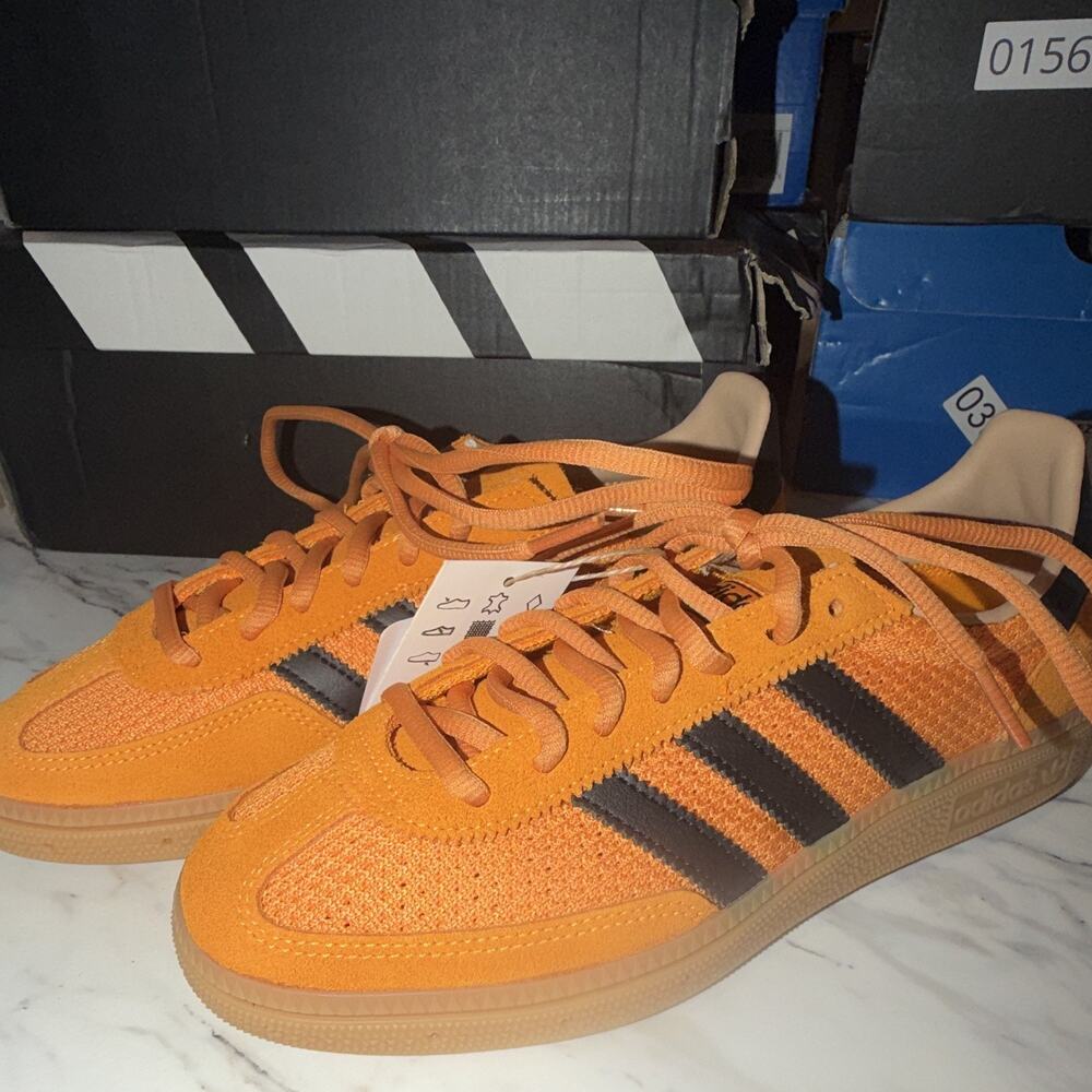 adidas Handball Spezial Men’s Low Top Sneakers Orange/Black JS3864